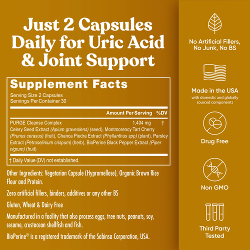 Uric Acid Cleanse & Joint Health