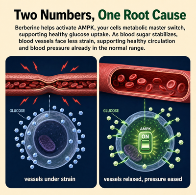 Berberine Blood Pressure & Blood Sugar Support