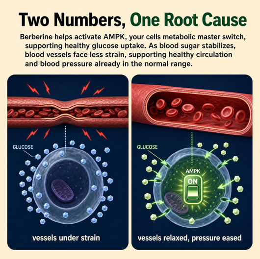 Berberine Blood Pressure & Blood Sugar Support